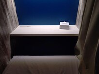 If only there was space for luggage here.