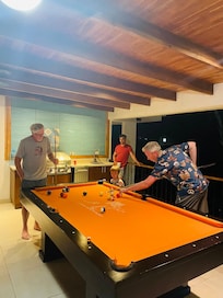 Pool with grandpa