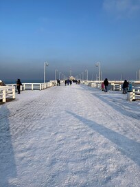The longest pier in Europe (in Sopot)