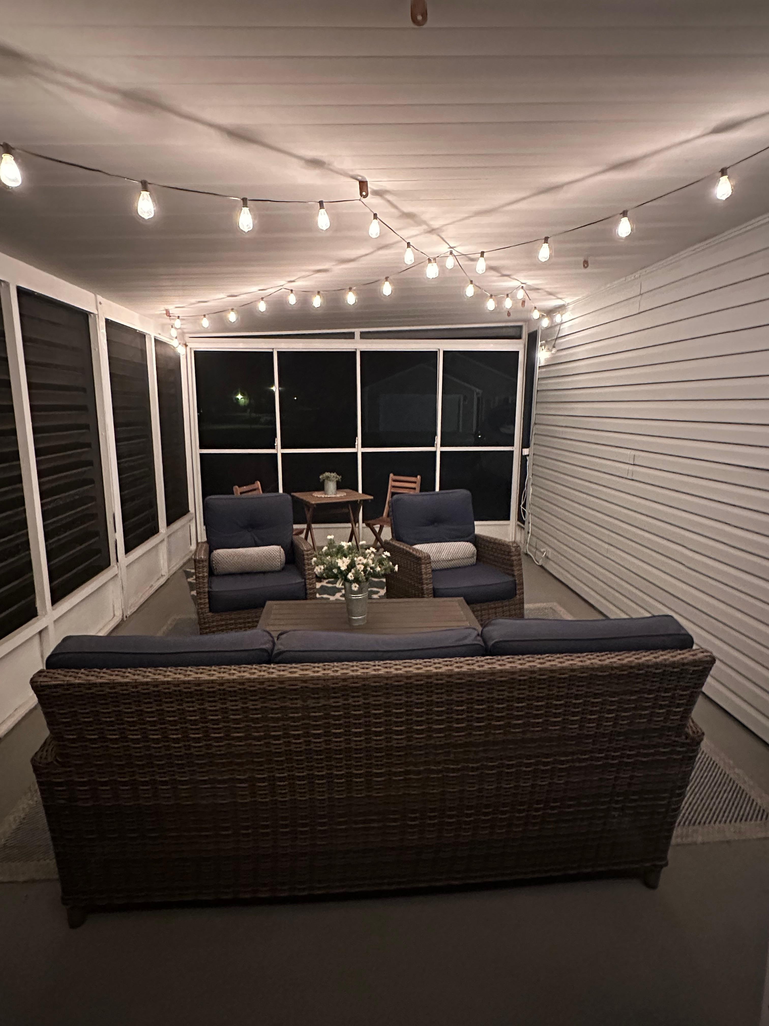 Party lights were perfect 