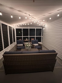 Party lights were perfect