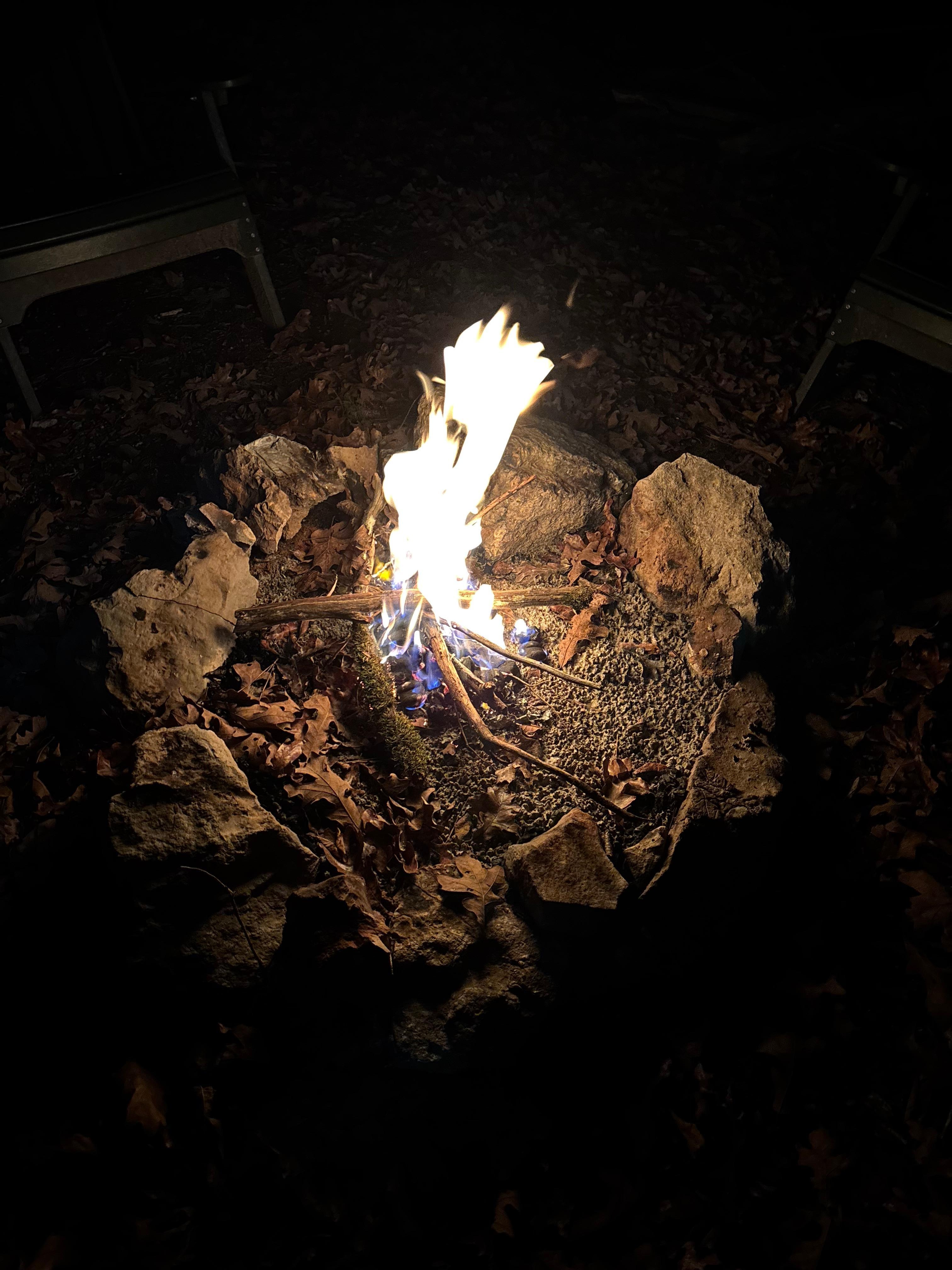 Fire pit is great