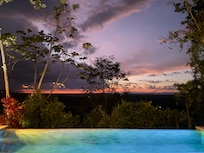 One of many pretty sunsets we saw.