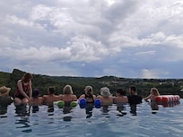 Pool was amazing! What a view.