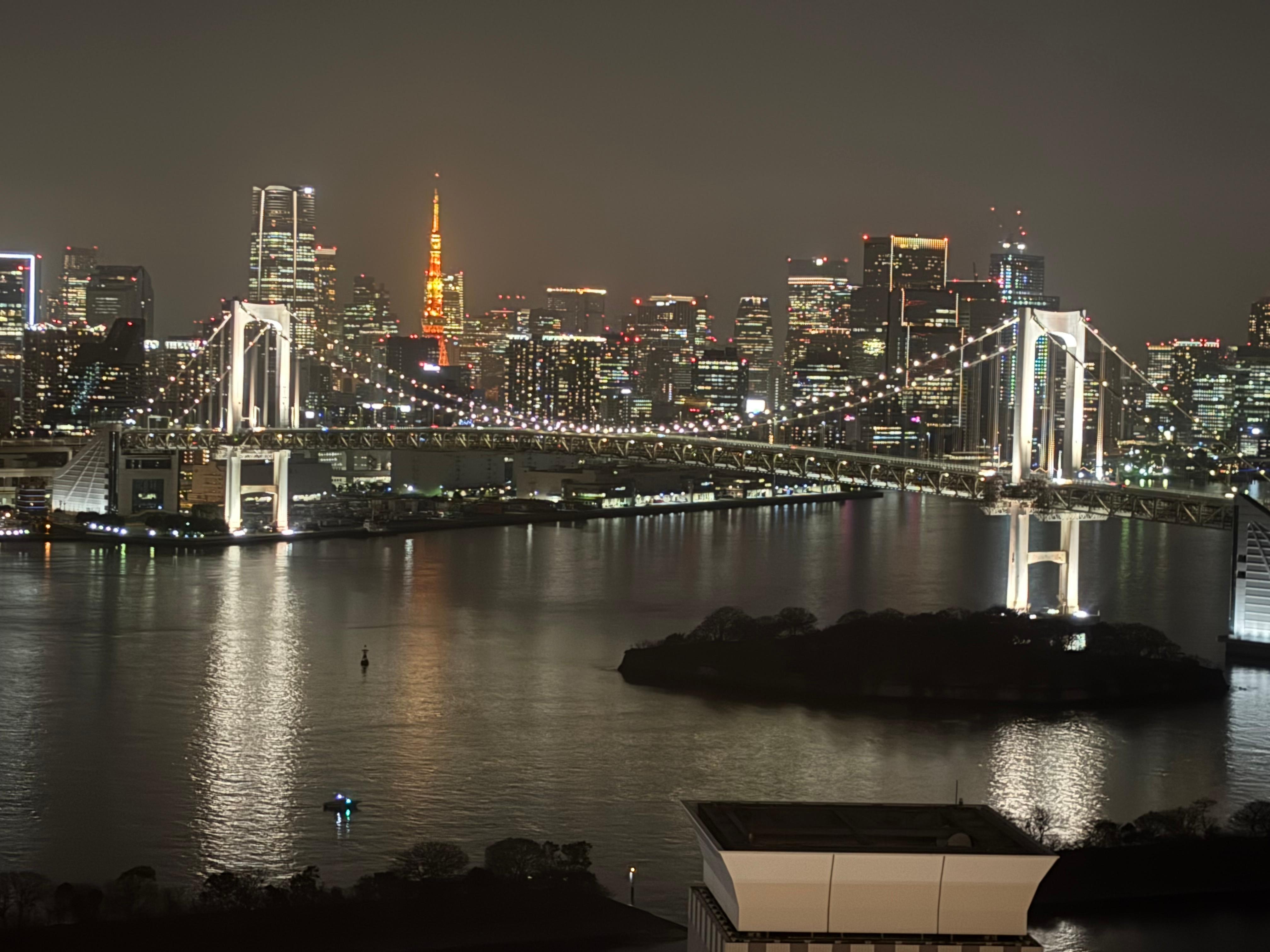 View from the restaurant. 