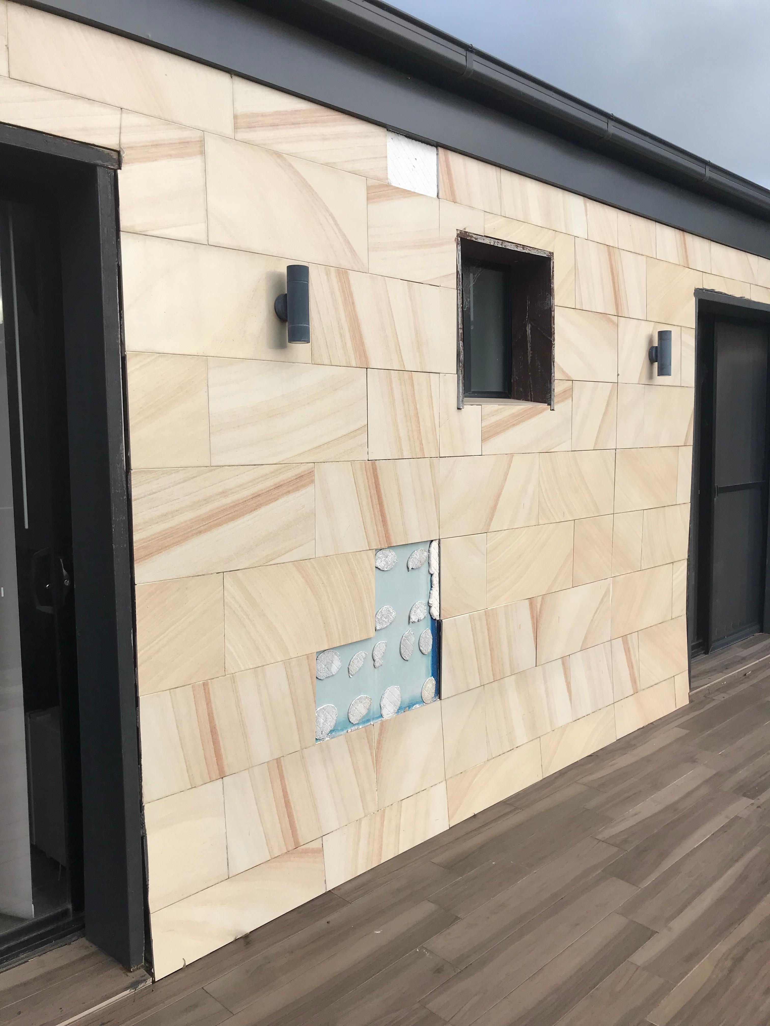 Back wall