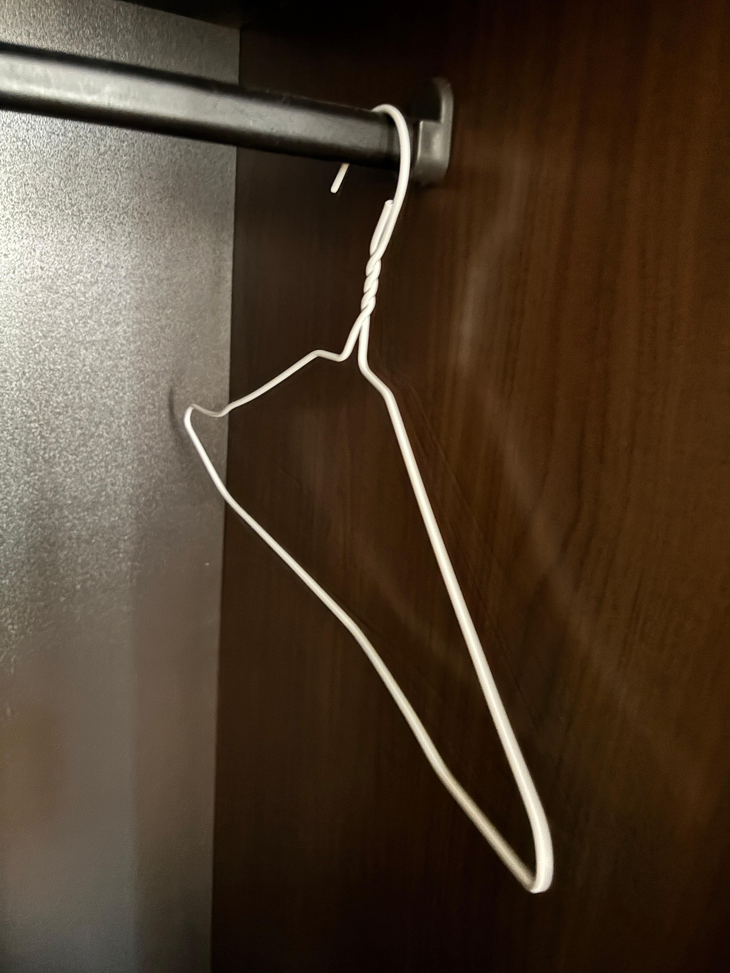 One sad hanger 