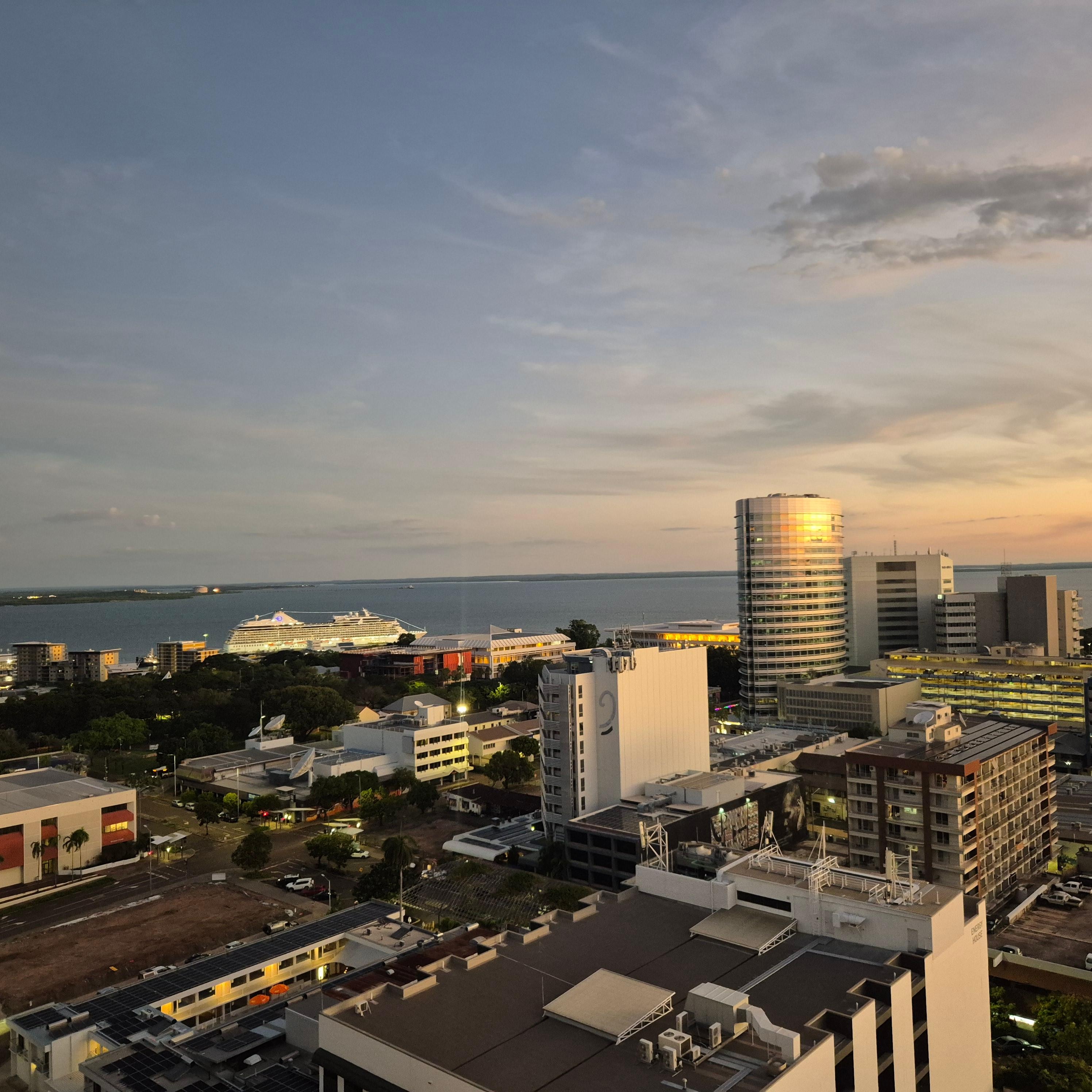 View from level 18 room