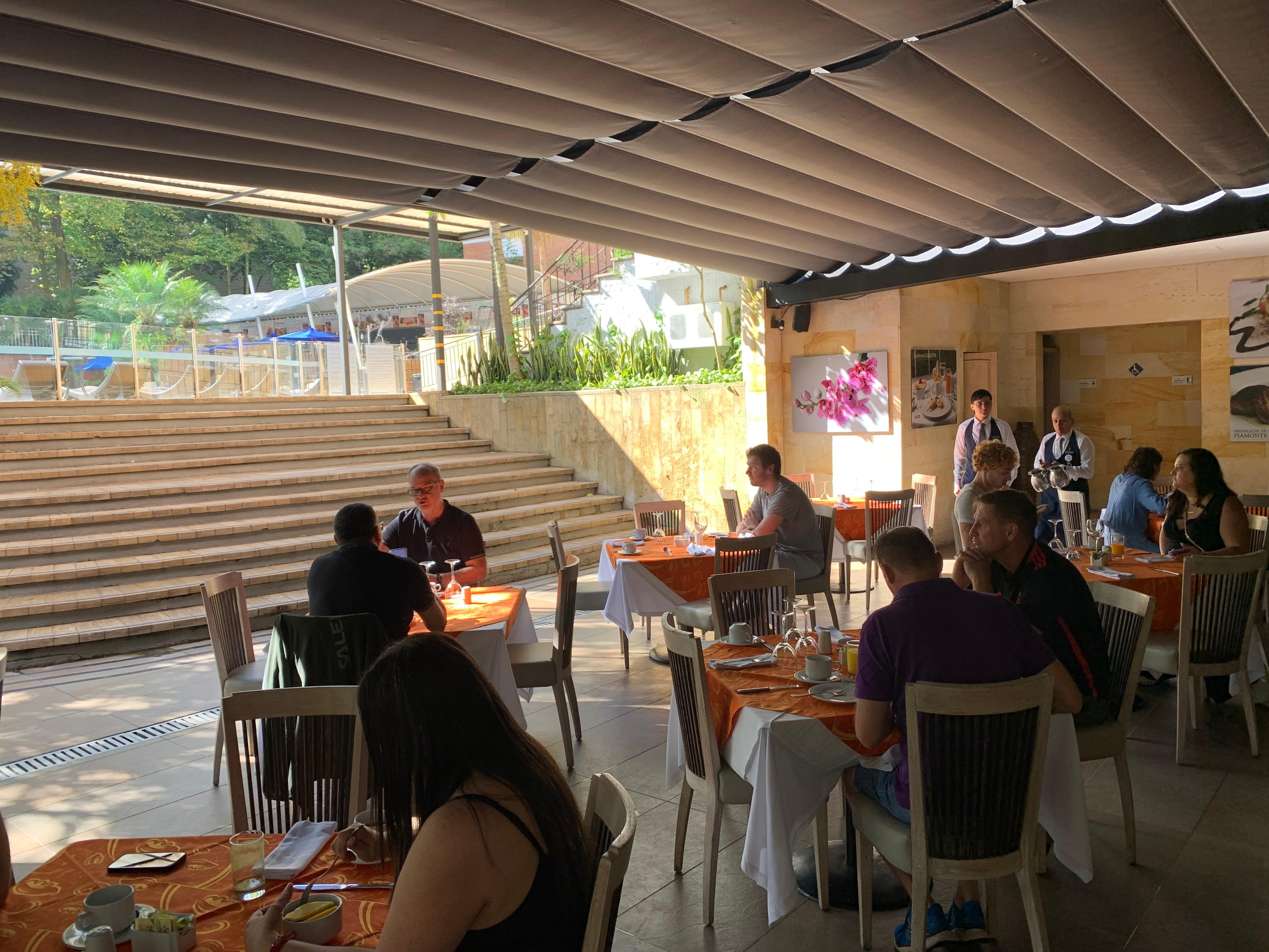 Breakfast area