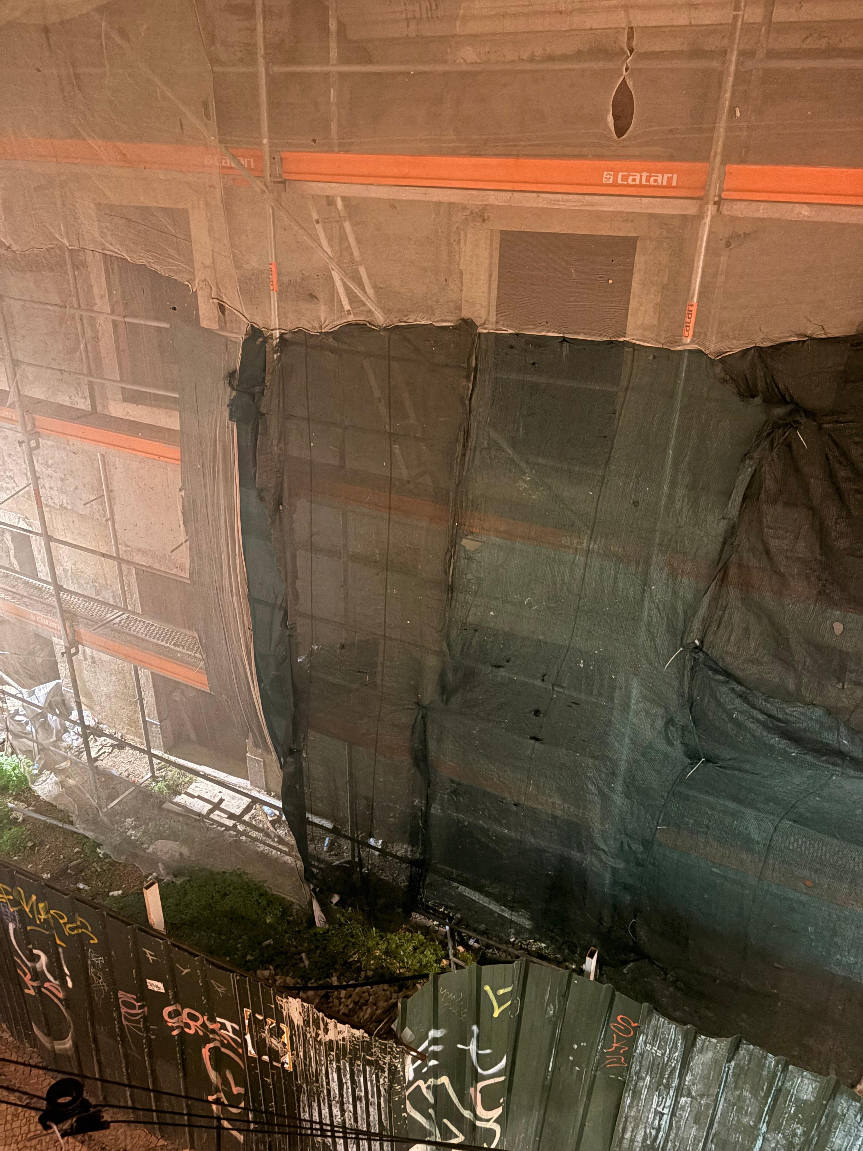 The room really had a terrible view 