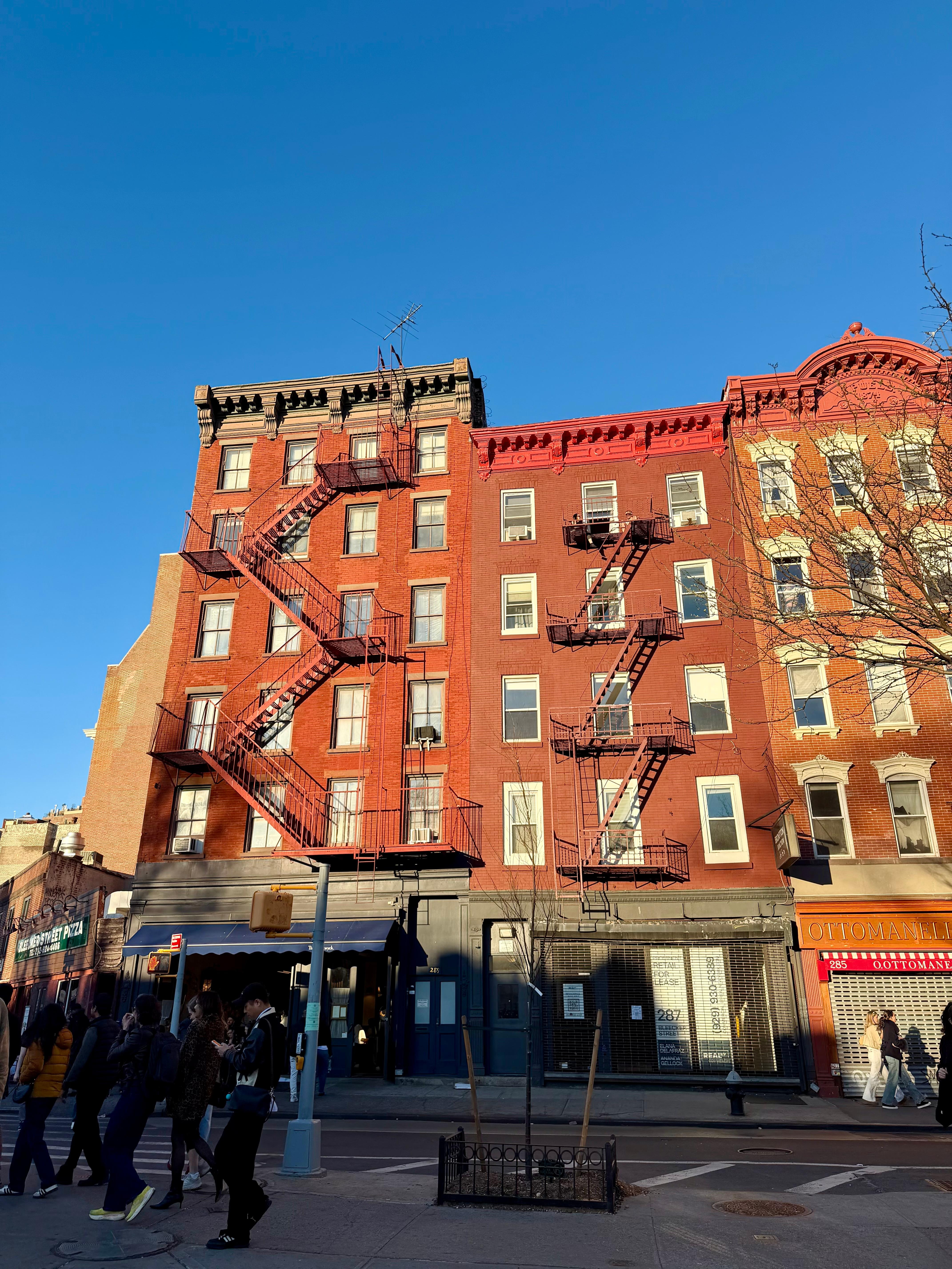Glorious spring evening in Greenwich Village
