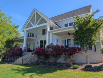 View of house facing the lake