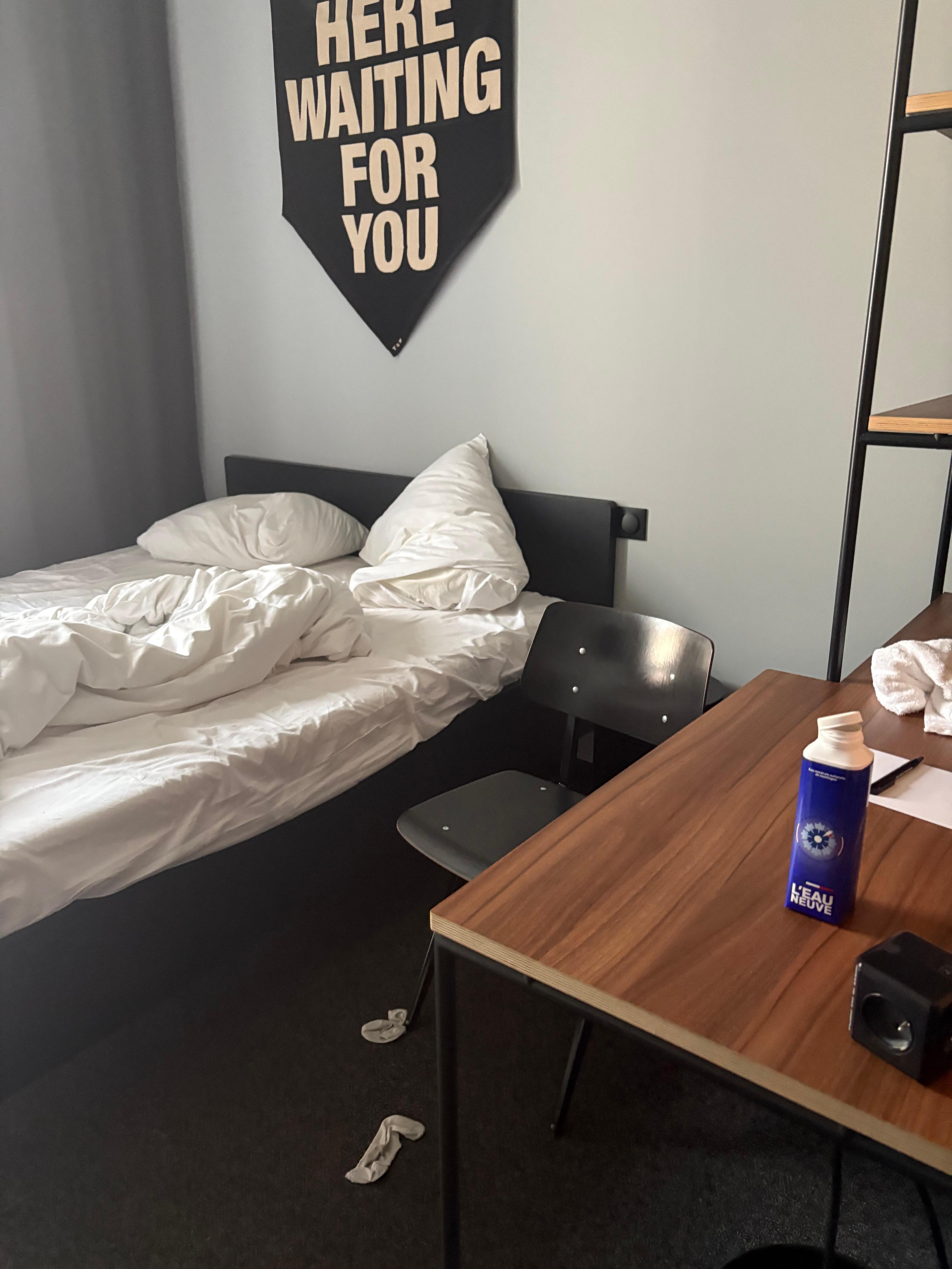The room I was originally given I found like this 