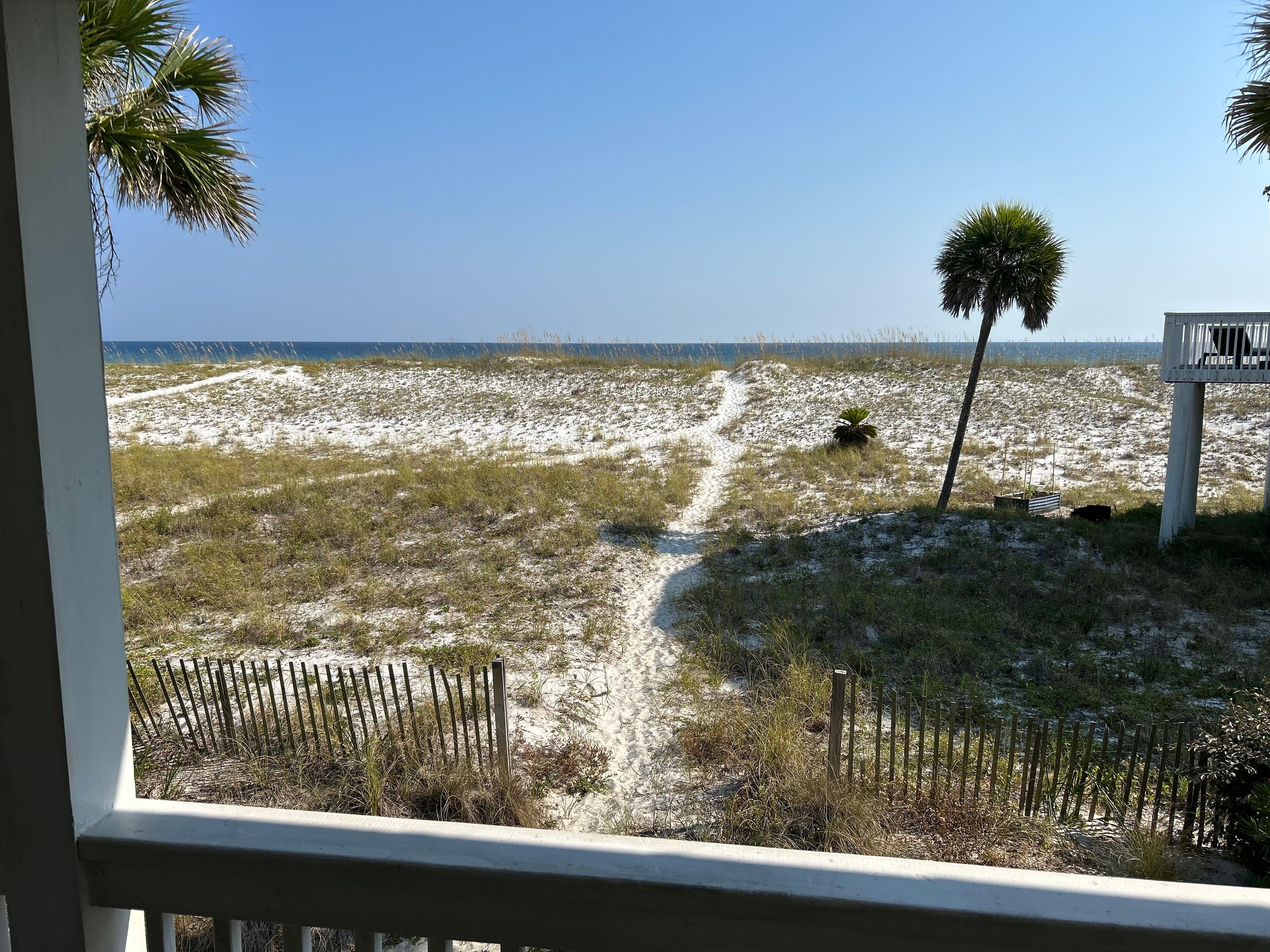 The path to the water!