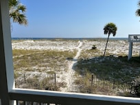 The path to the water!