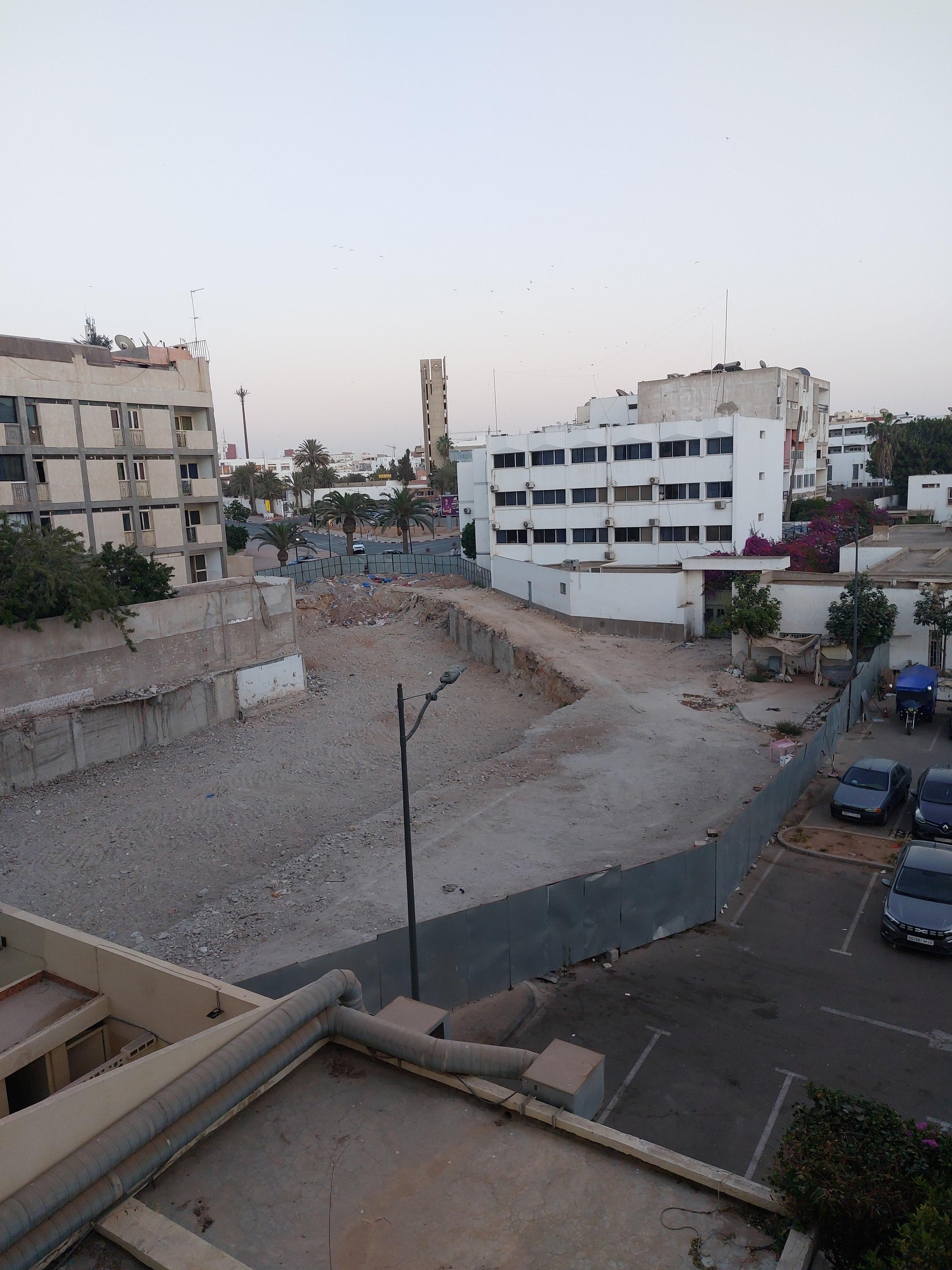 Vu arrière de l hôtel 