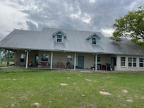 View of the House from the backyard.