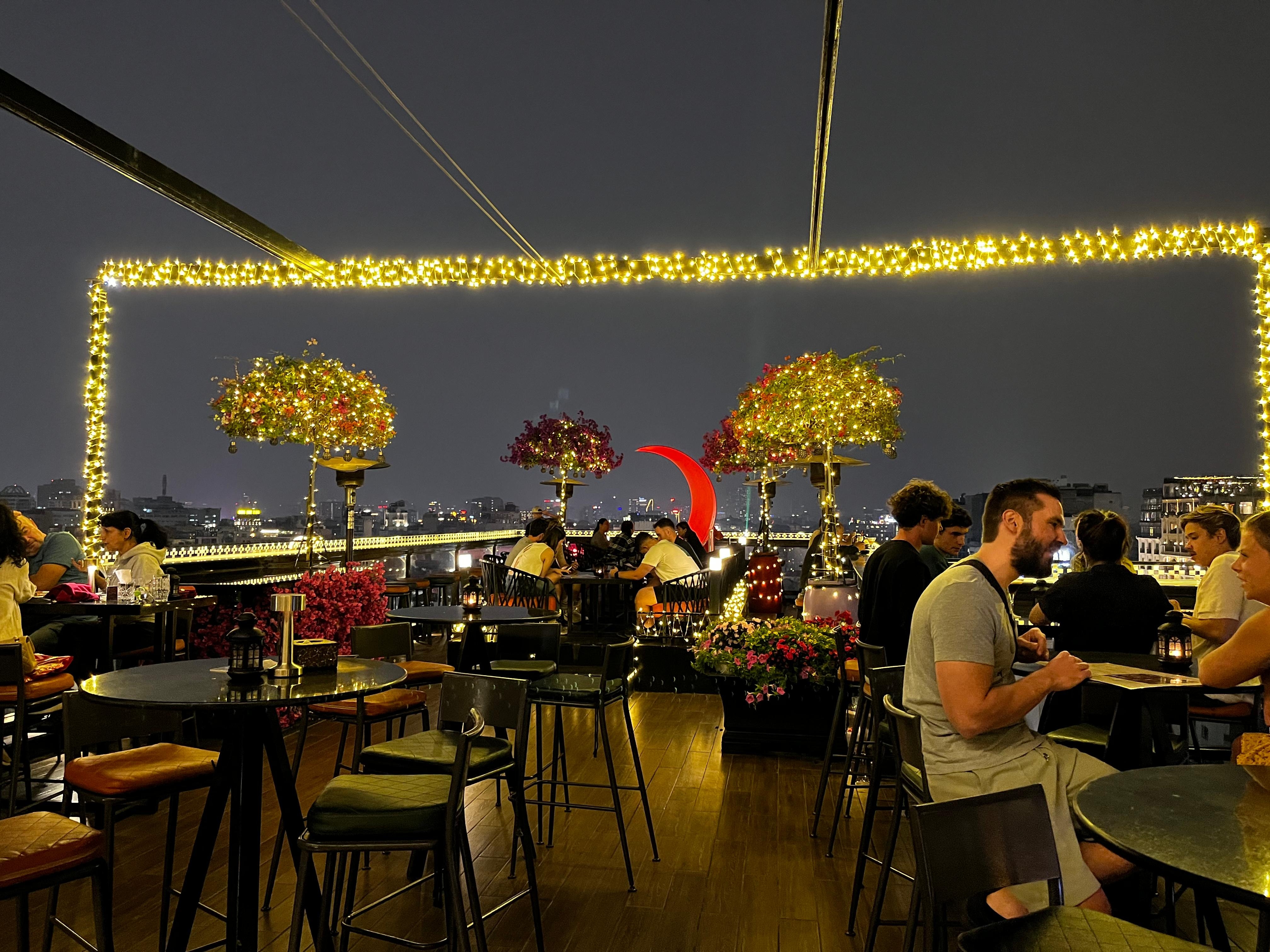 Rooftop bar