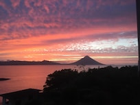 Sunrise from room.