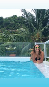 Vista muito bonita do rooftop