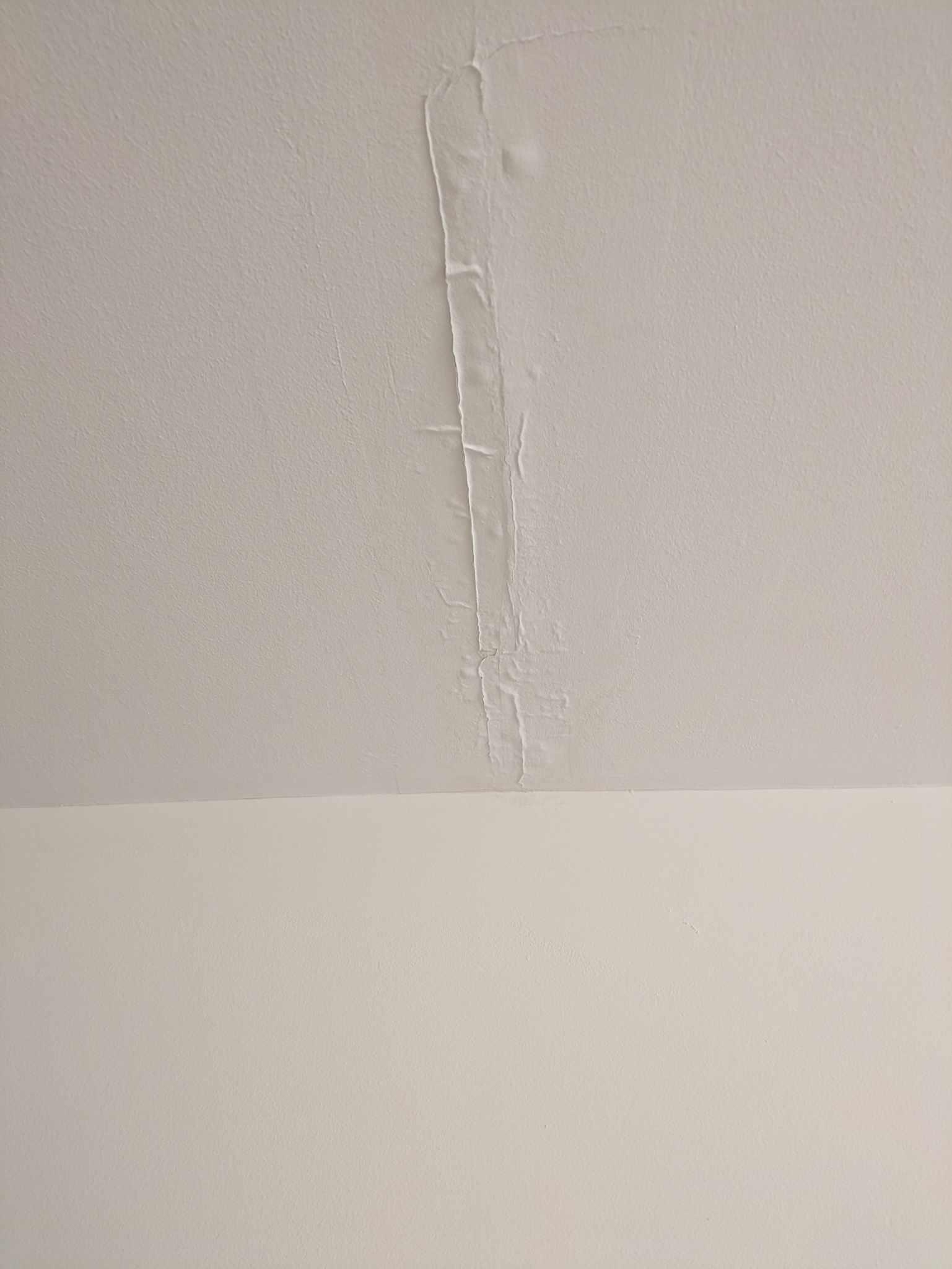 Water dripping through bedroom ceiling