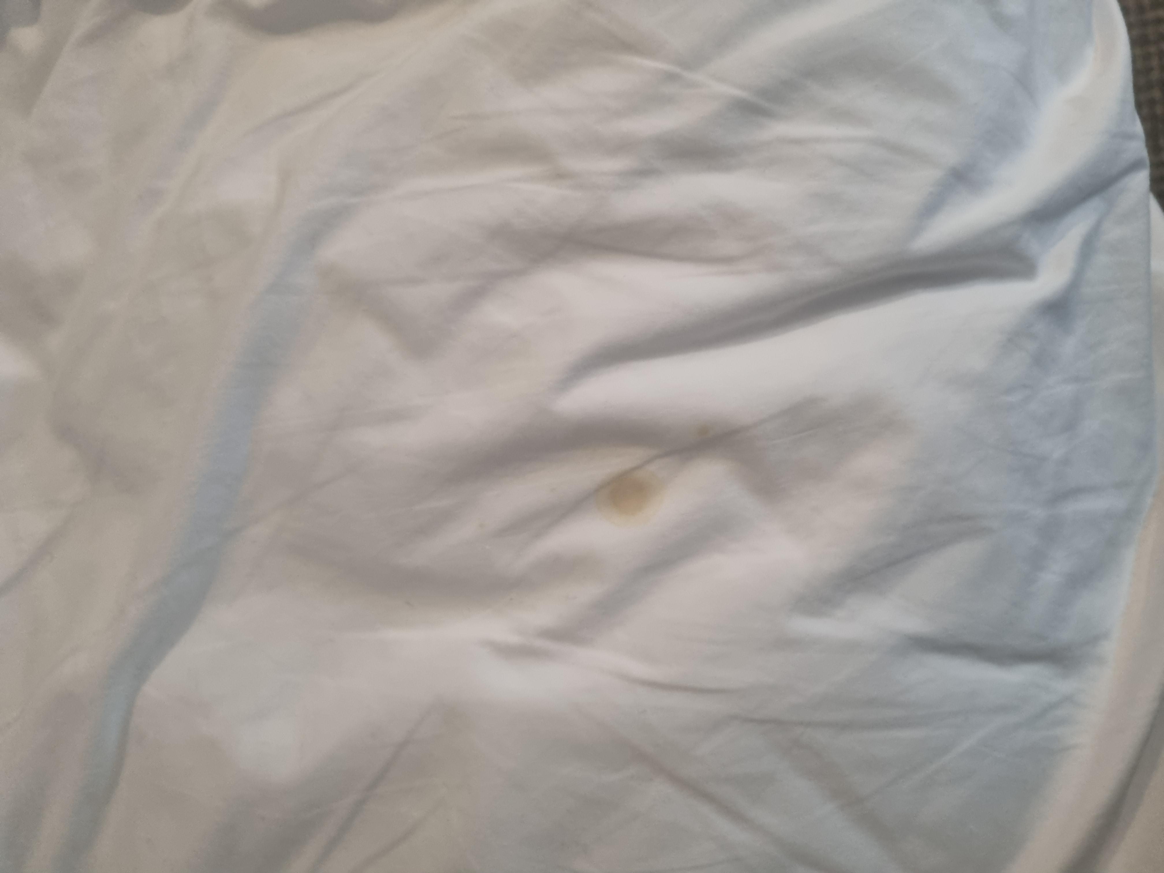 bed cover red dot several day same