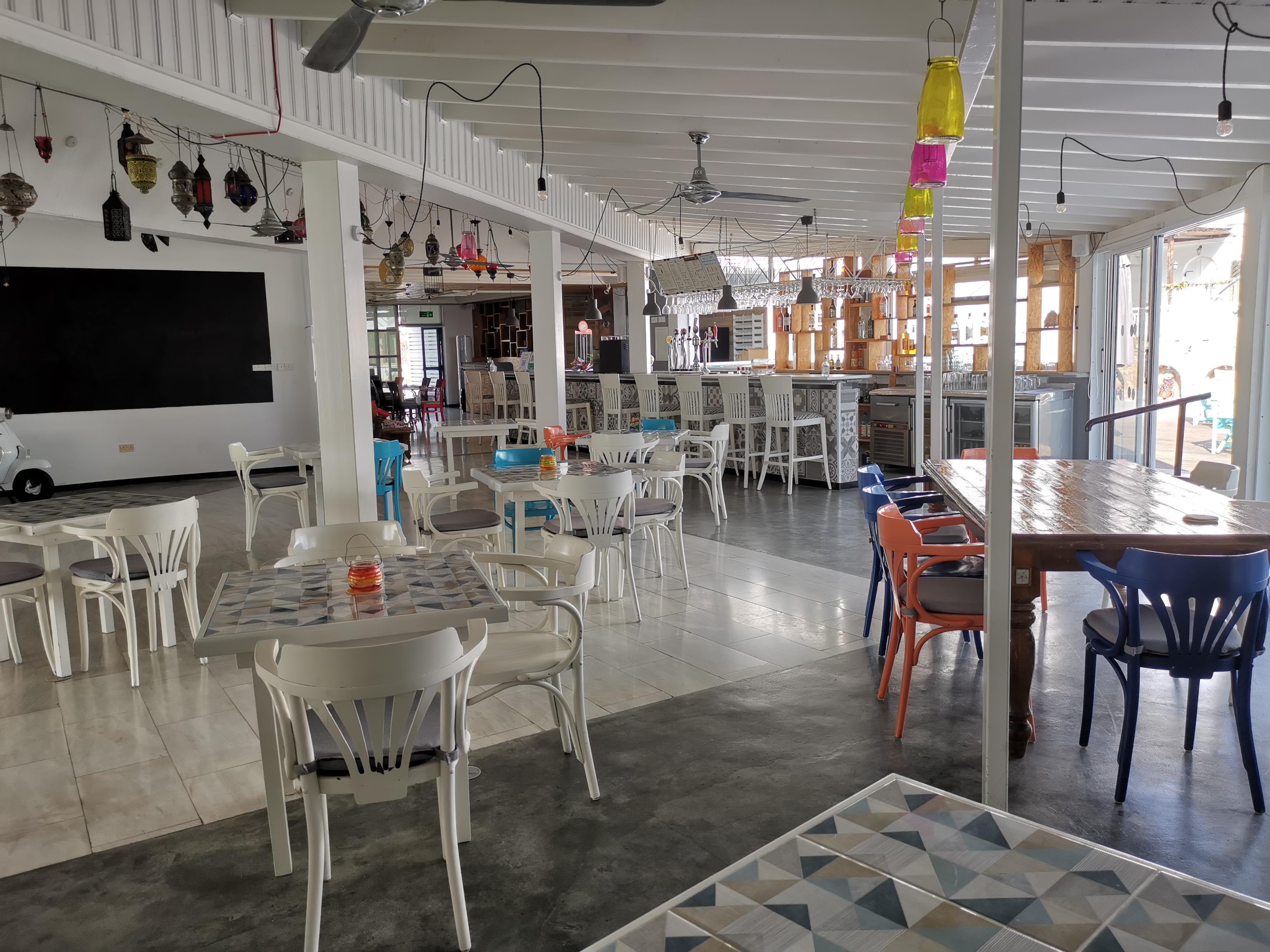 Bar restaurant area