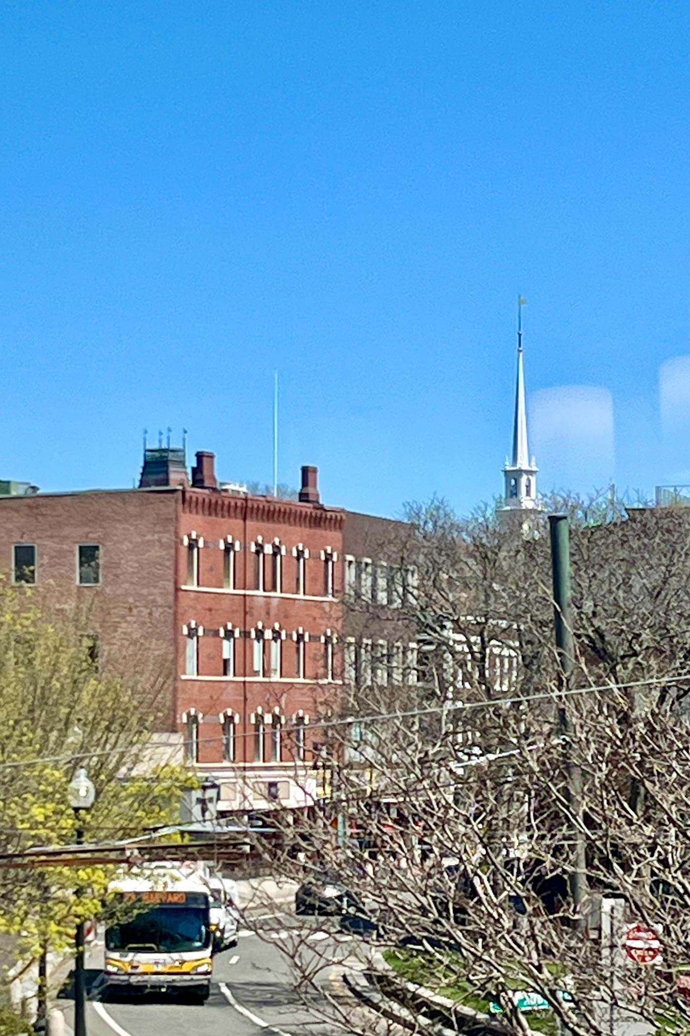 My room view - Harvard Yard is within your sight!