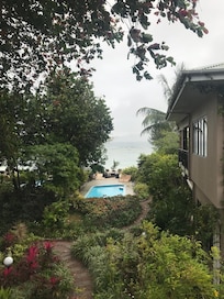 View from ocean view room.