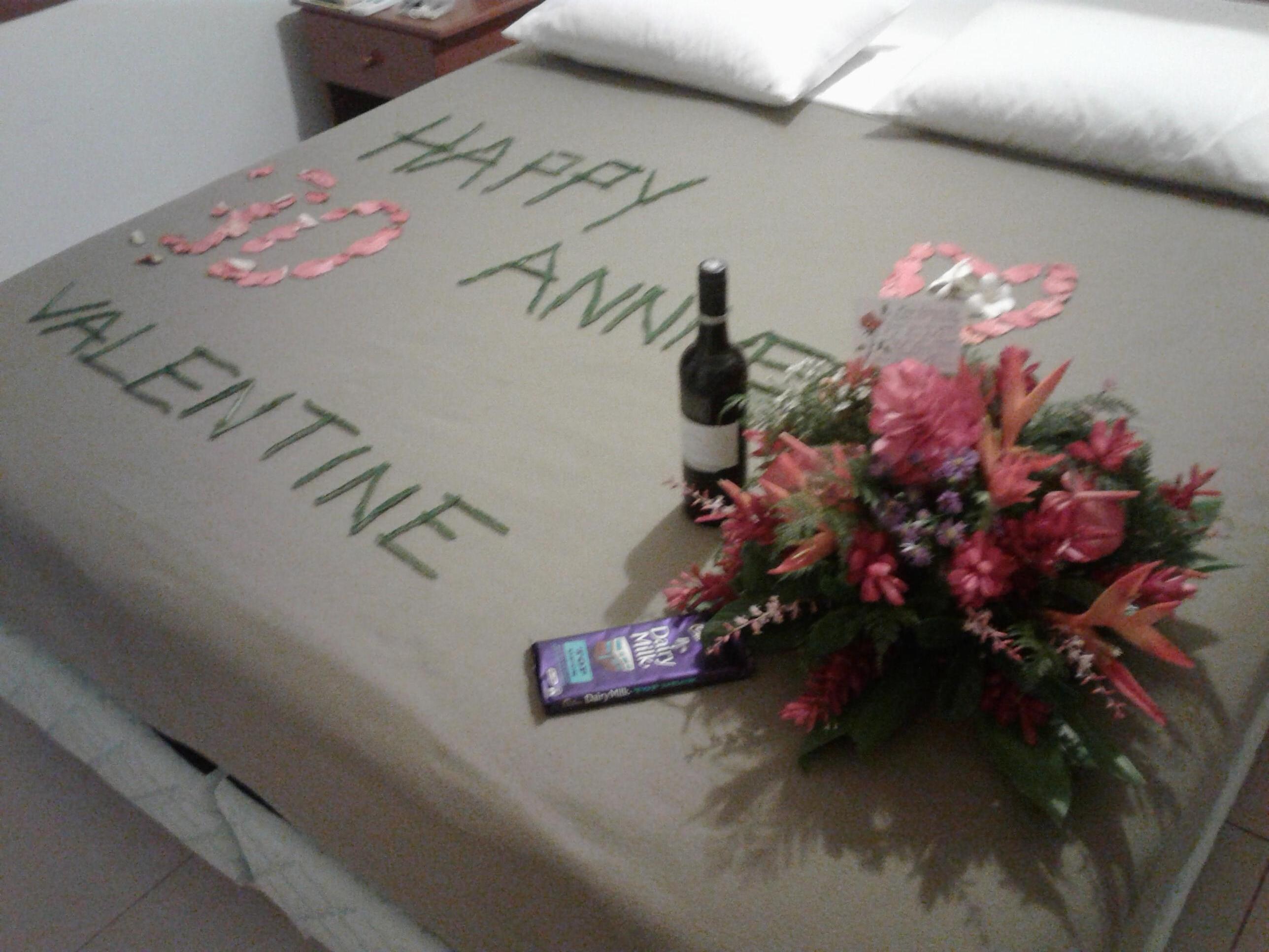Anniversary gifts from the owners, Dawn & Dale