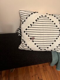 Blood on pillow