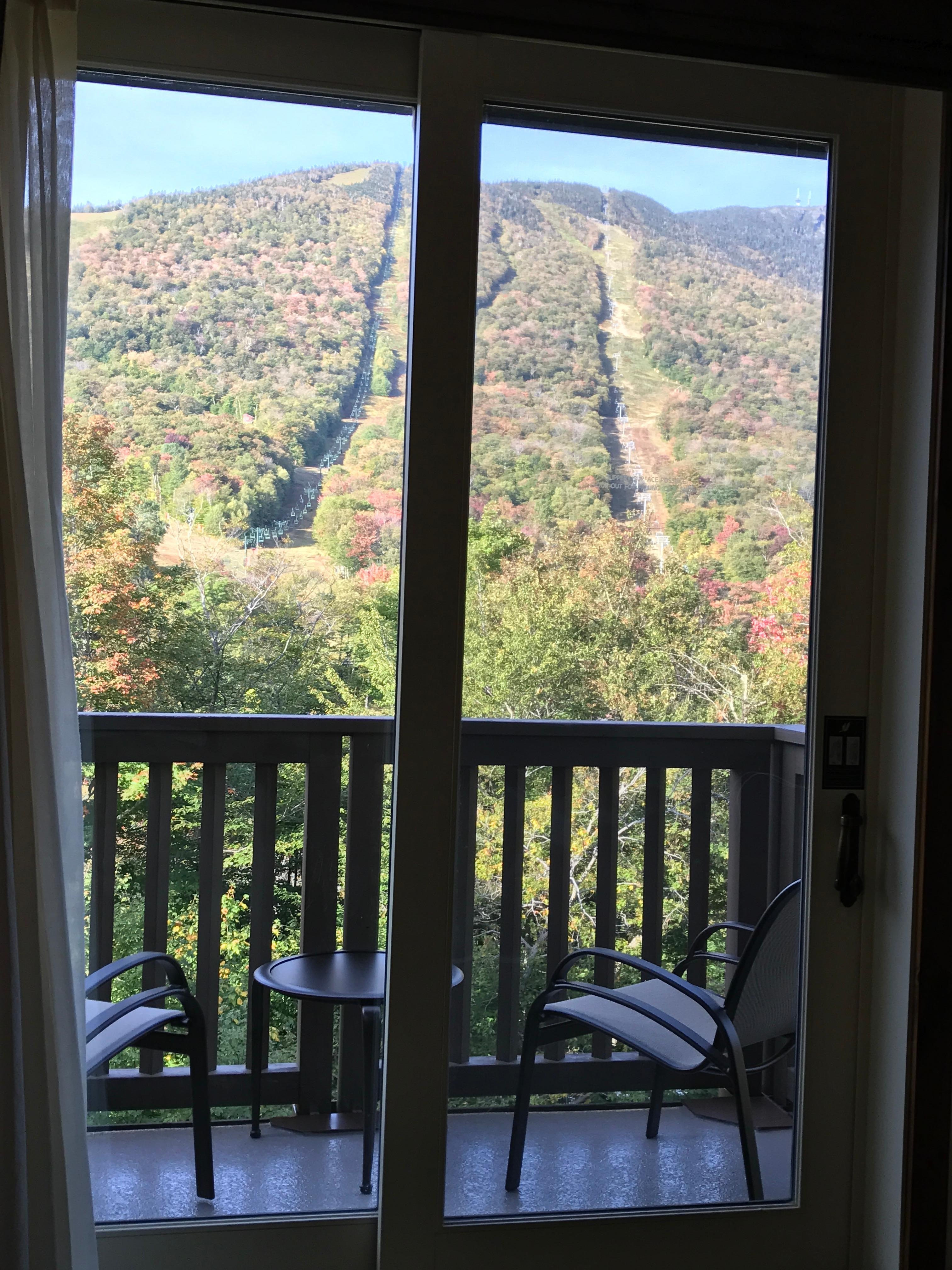 View from our room