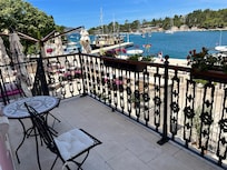 A balcony view