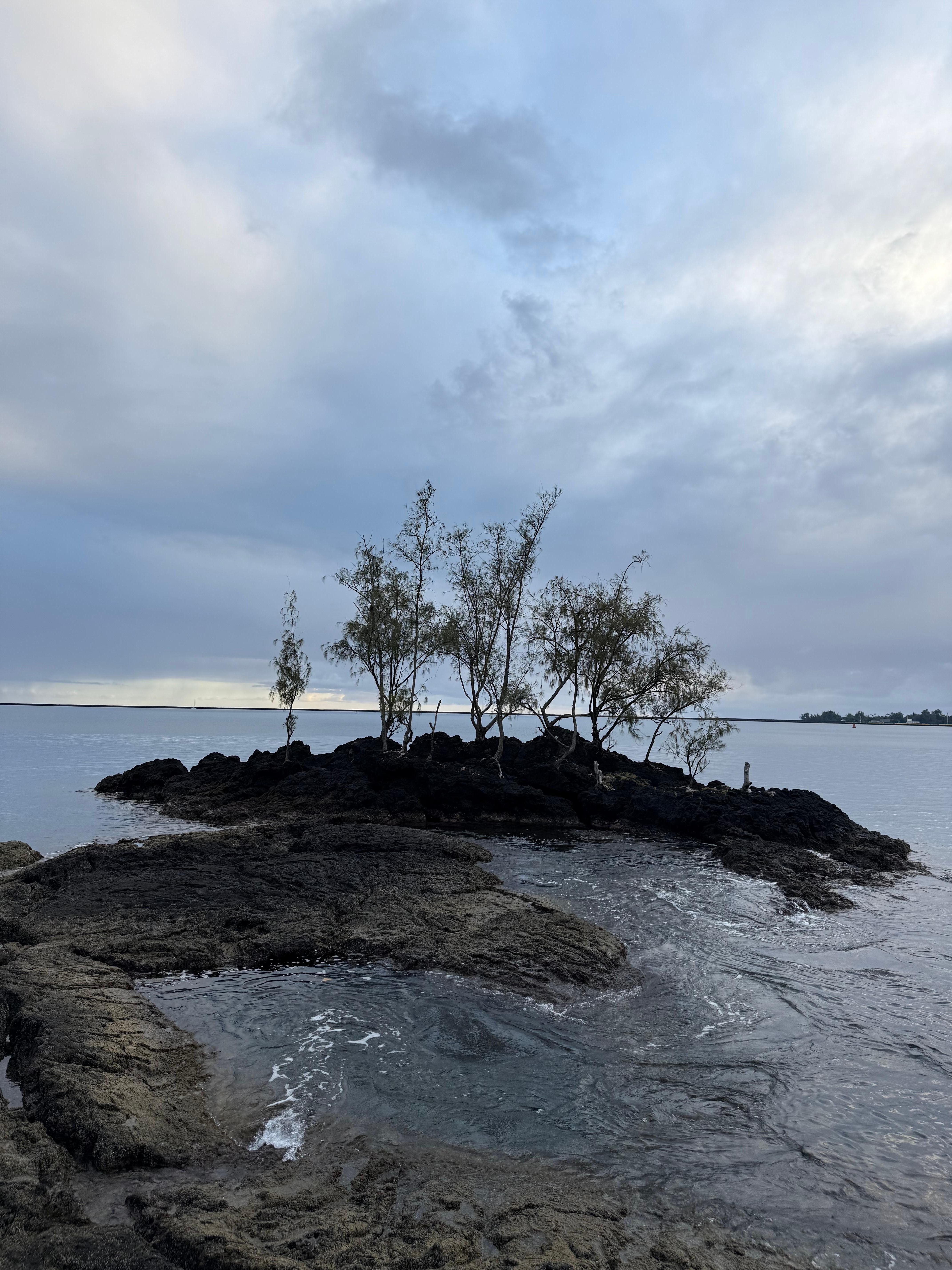 Coconut Island. ~15 minute walk from hotel. 