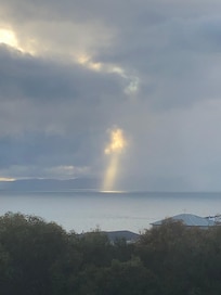 View from balcony.