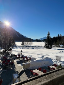 From my balcony at the hotel