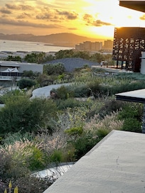 Sunset from our room