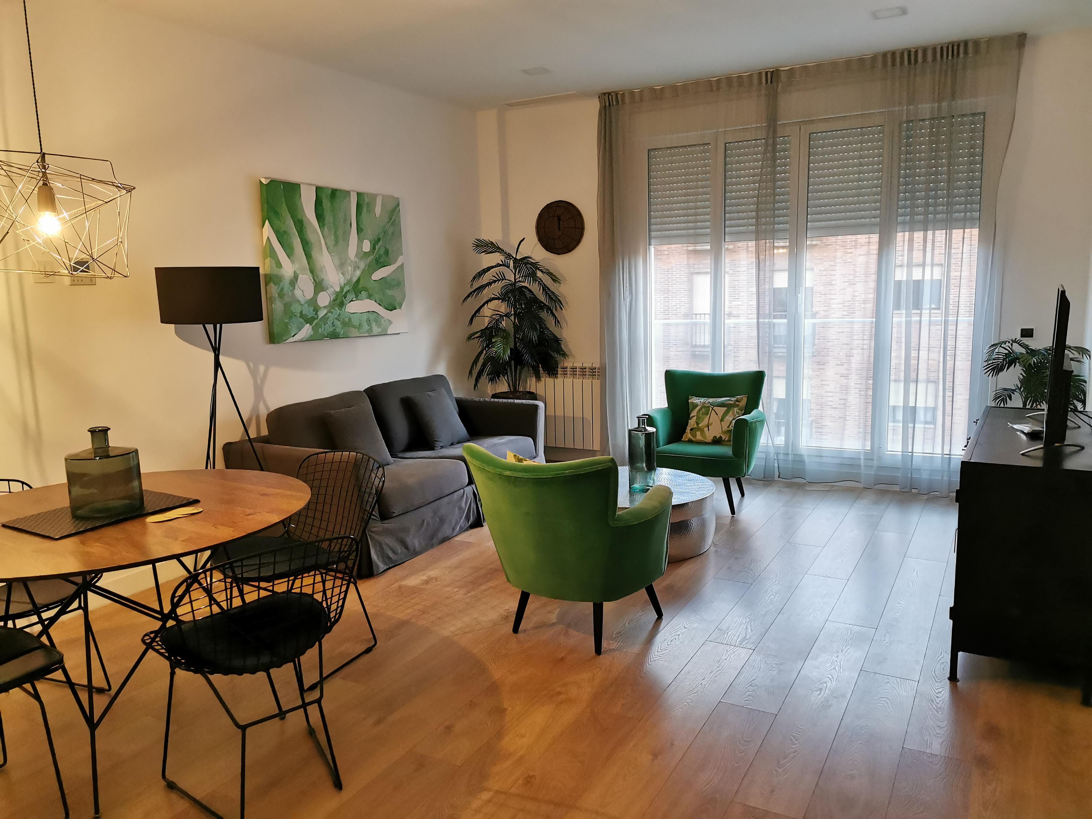 The living room
