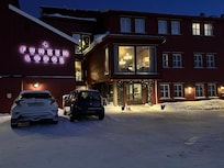 Funken Lodge, Longyearbyen, February