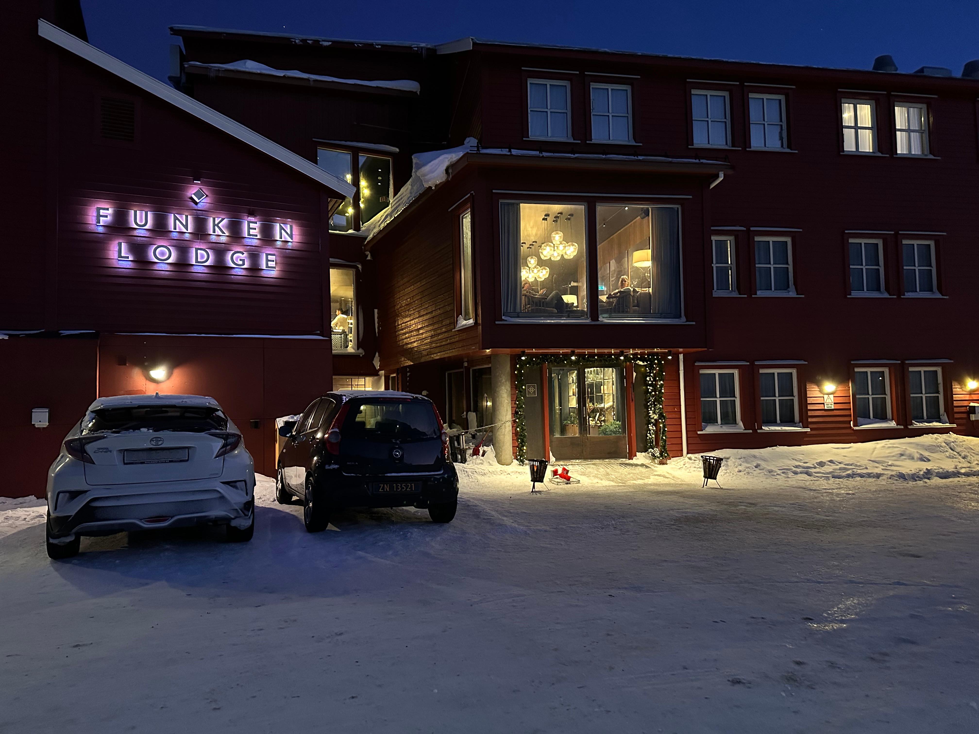 Funken Lodge, Longyearbyen, February 