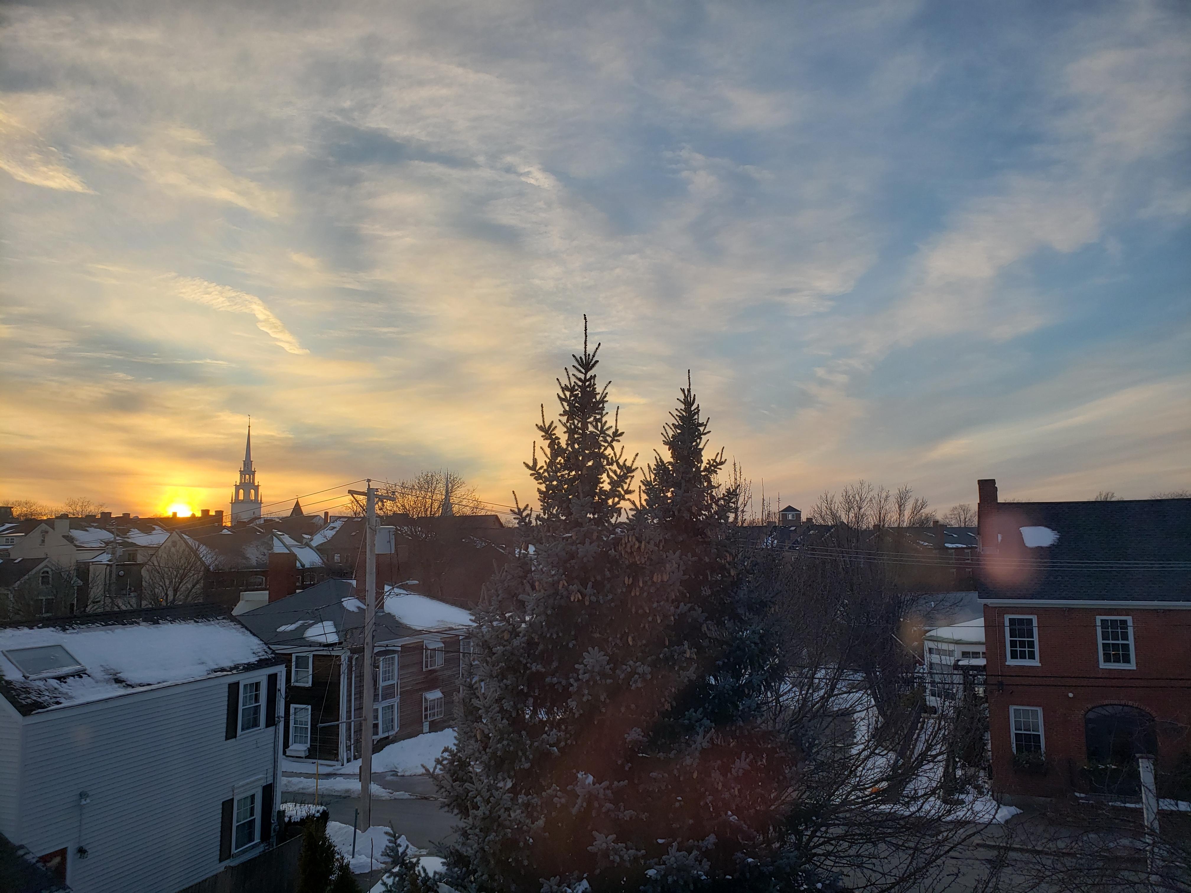 View from the room window