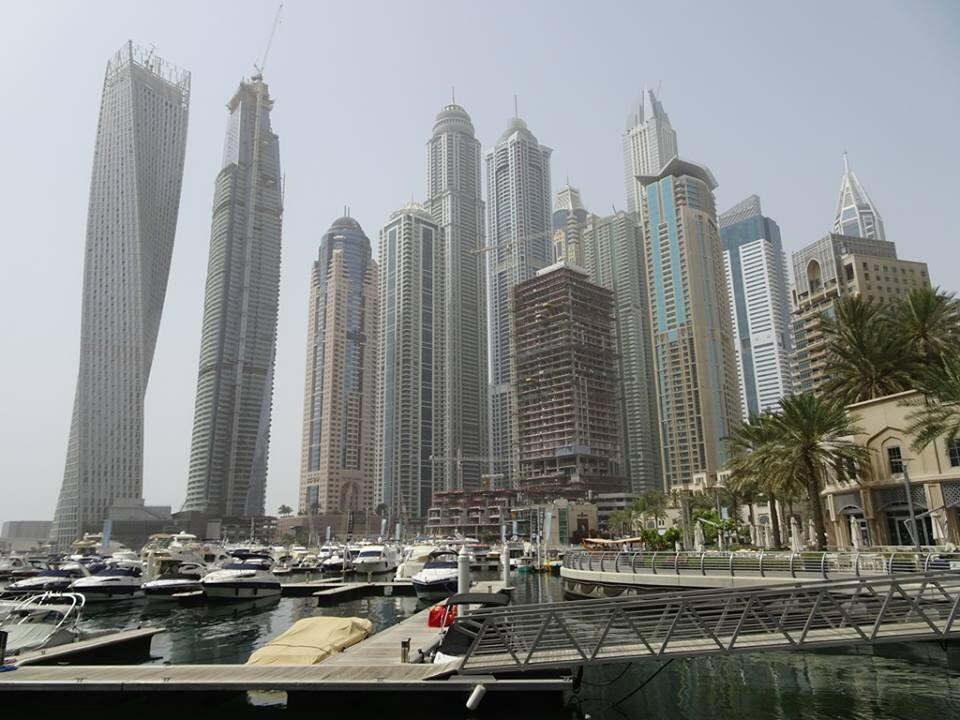 The Burj Khalifa, the tallest building in the world.