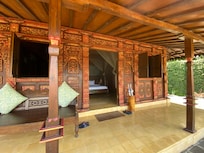 Hand carved Teak Javanese Jogolo