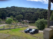 Foto tirada da sacada do quarto.