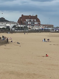 Hotel from the beach