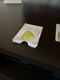 The card holder was used!