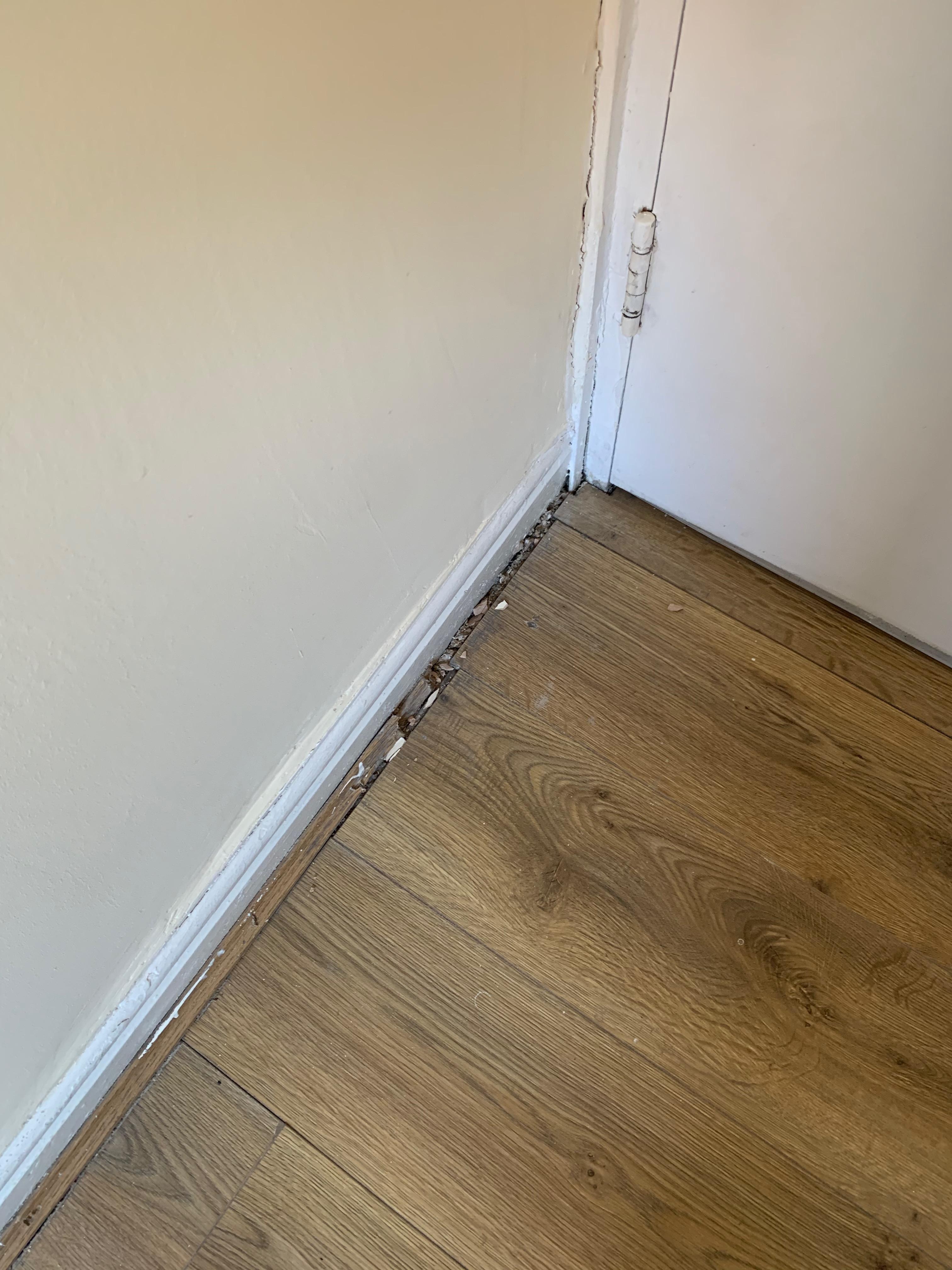 Floor falling apart