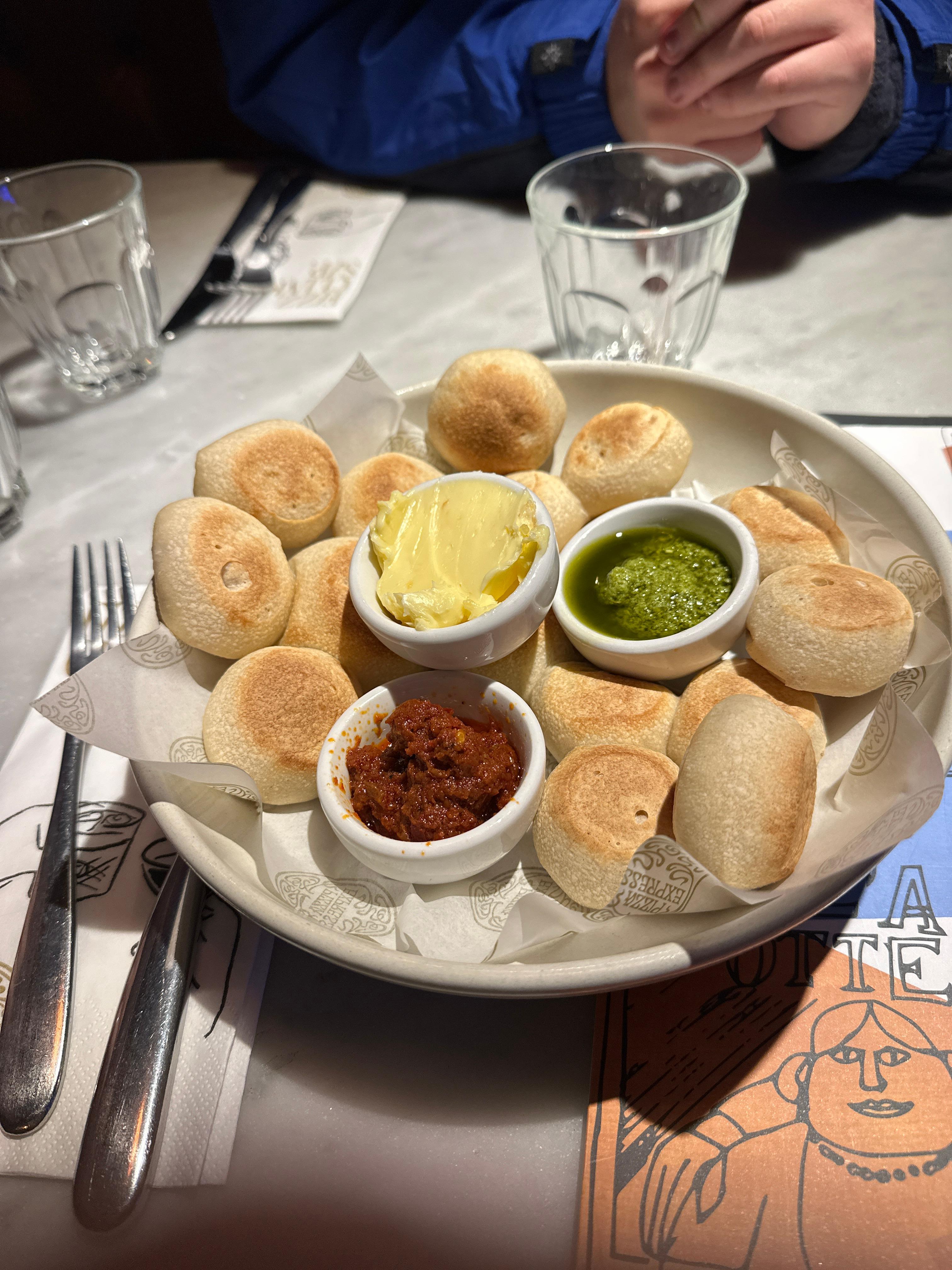 Café da manhã no restaurante 