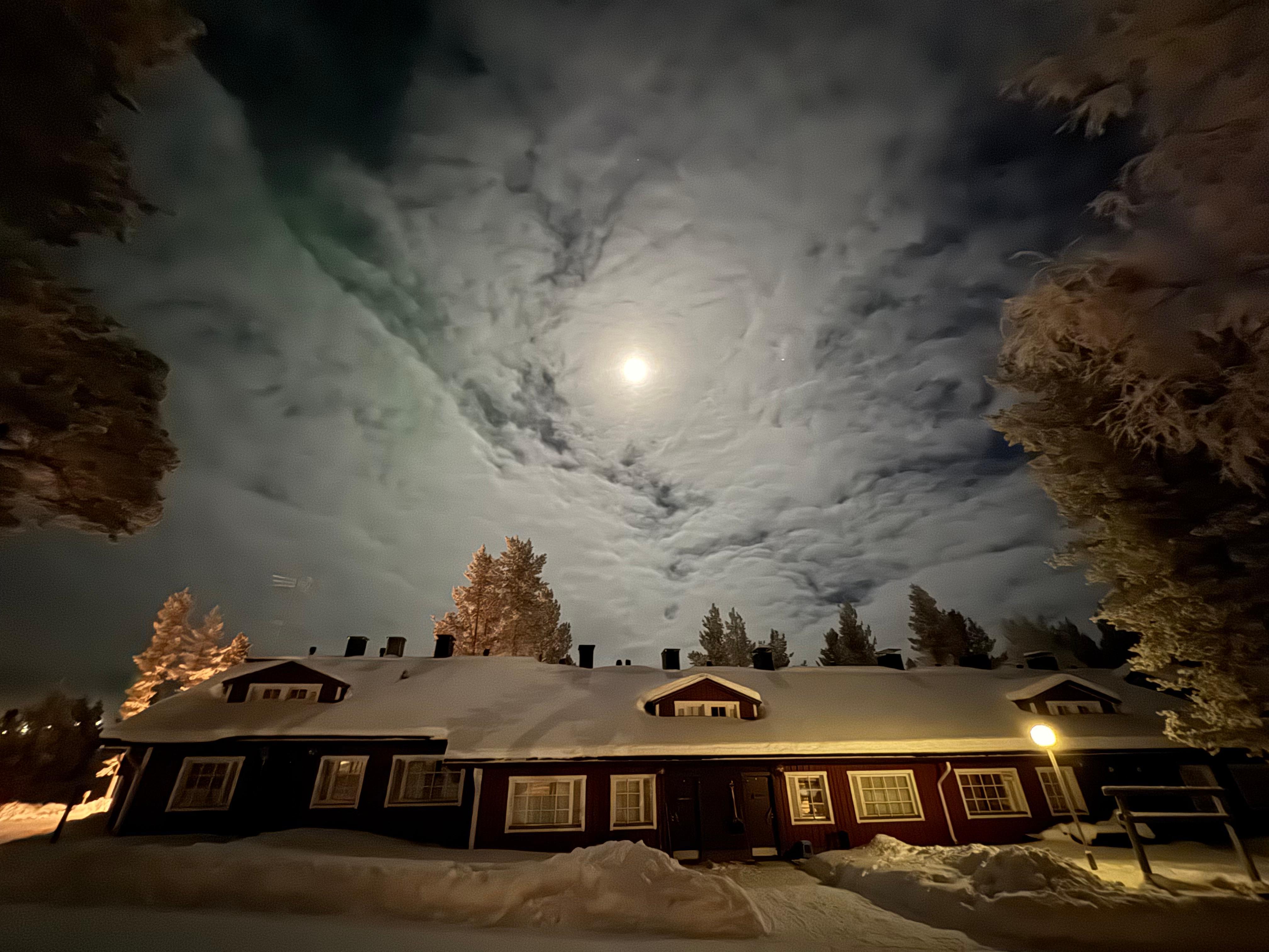 Full moon and clouds so no aurora the night I was there