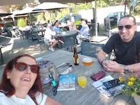 Aperitiefje bij aankomst